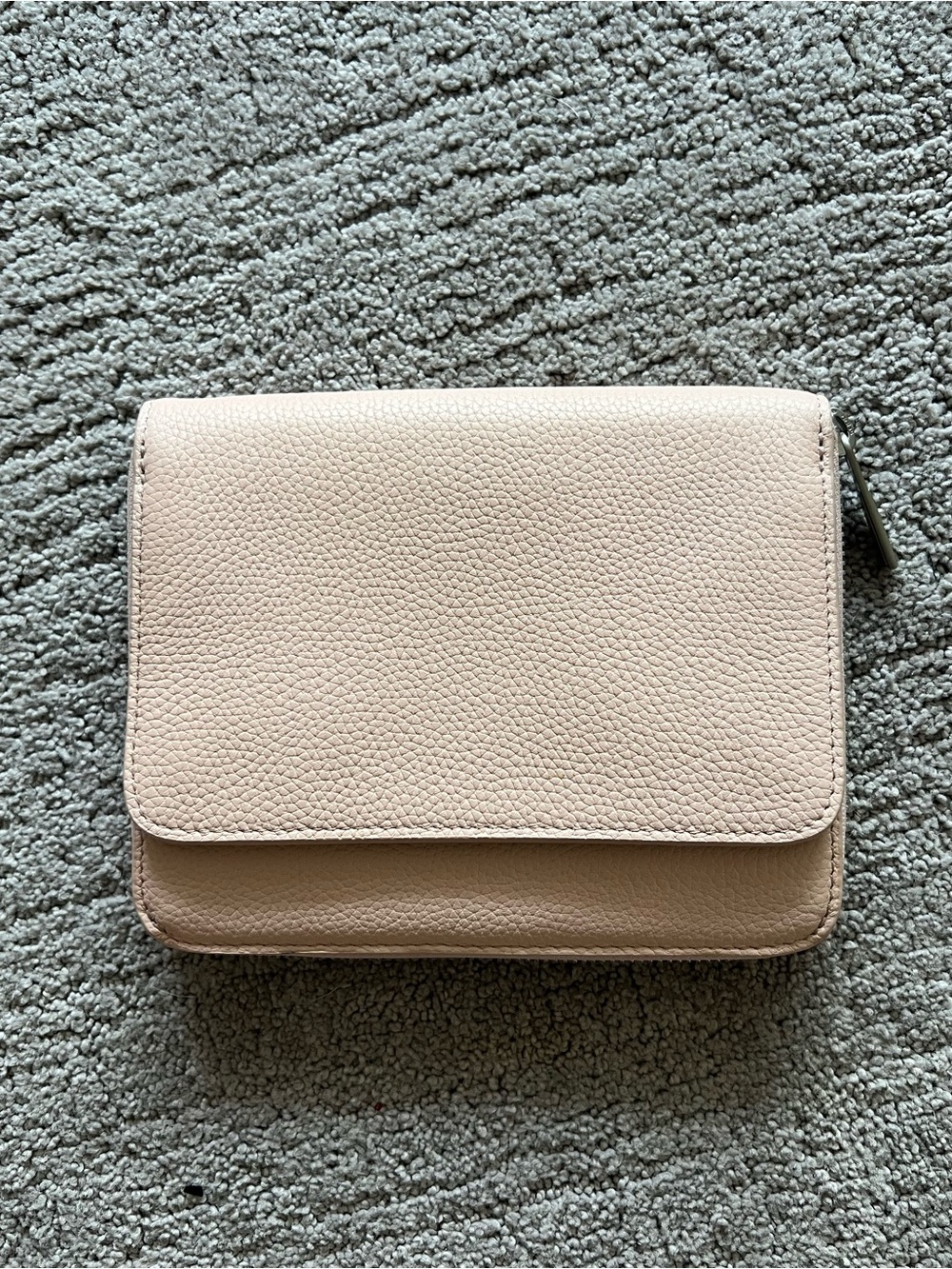 Away Blush Pink Leather Travel Jewelry Case